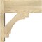 Ekena Millwork Merced Block Rough Sawn Outlooker, Douglas Fir, 8"W x 20"D x 20"H OUT08X20X20MRC05RDF - alternate 3